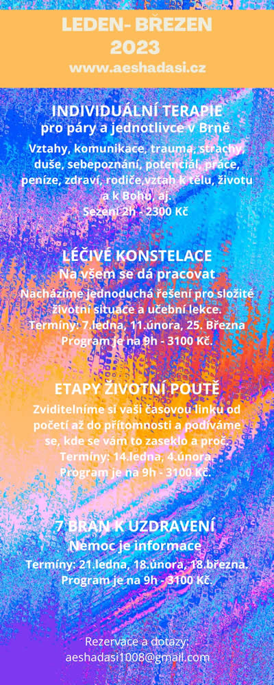 Léčivé konstelace 2023